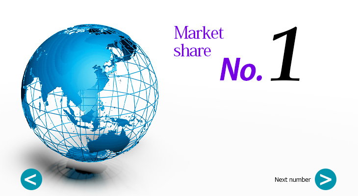 Market share No. 1