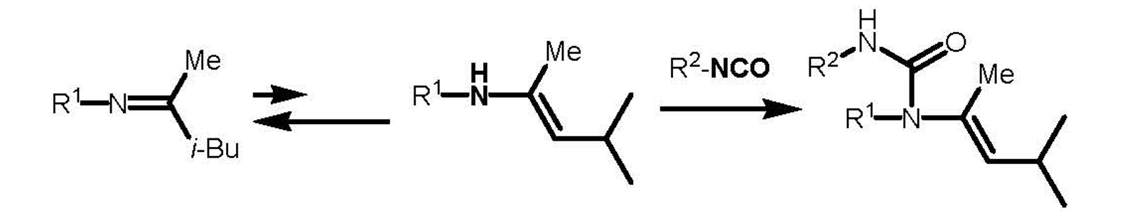 Application data ( Mixing stability with isocyanate compounds)