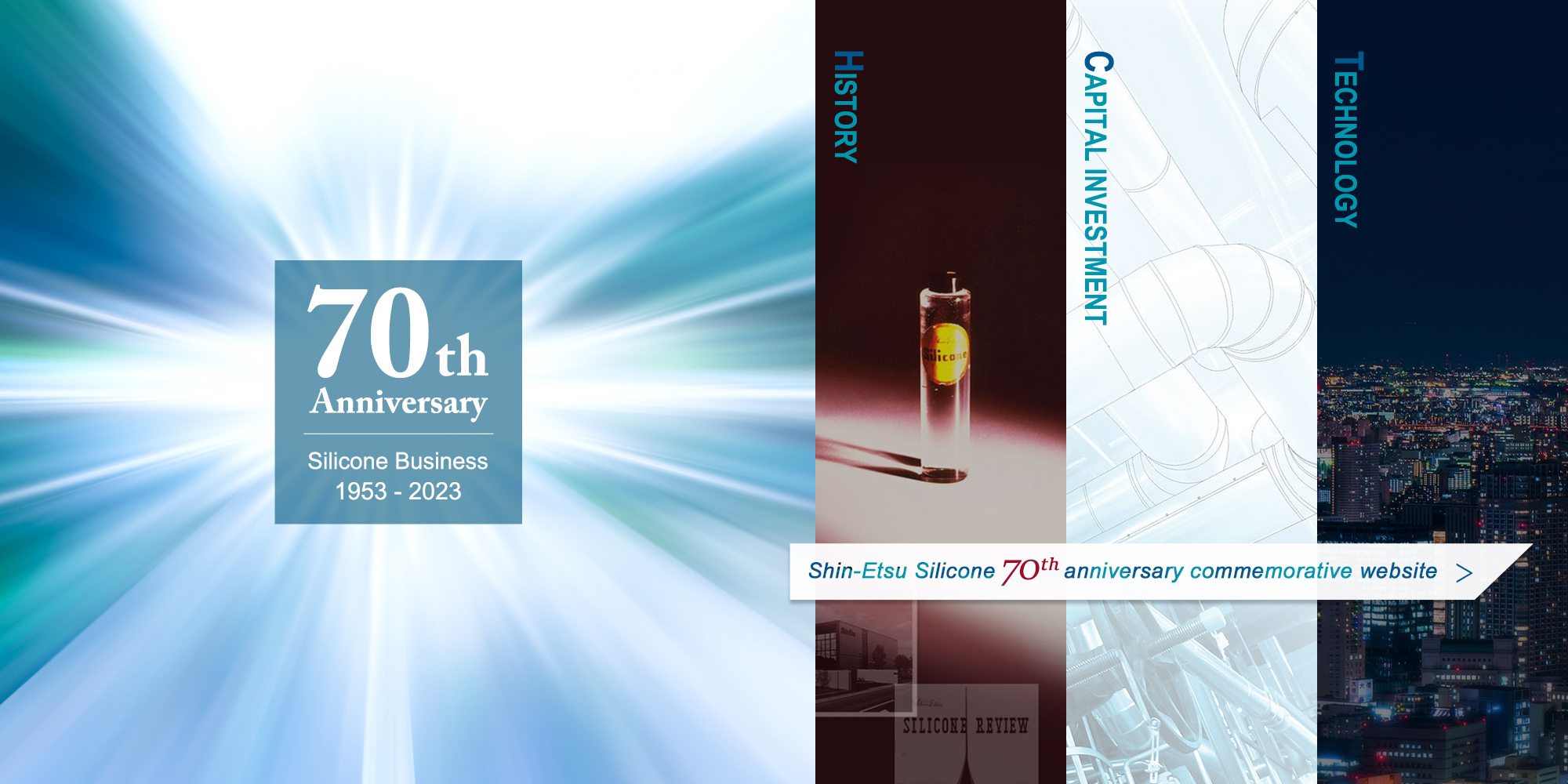 Shin-Etsu Silicone : Offering a variety of silicone to industrial fields