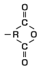 Carboxylic acid anhyride-modified